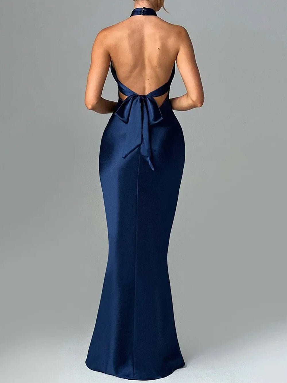 Backless Bodycon Maxi - Fashionpara