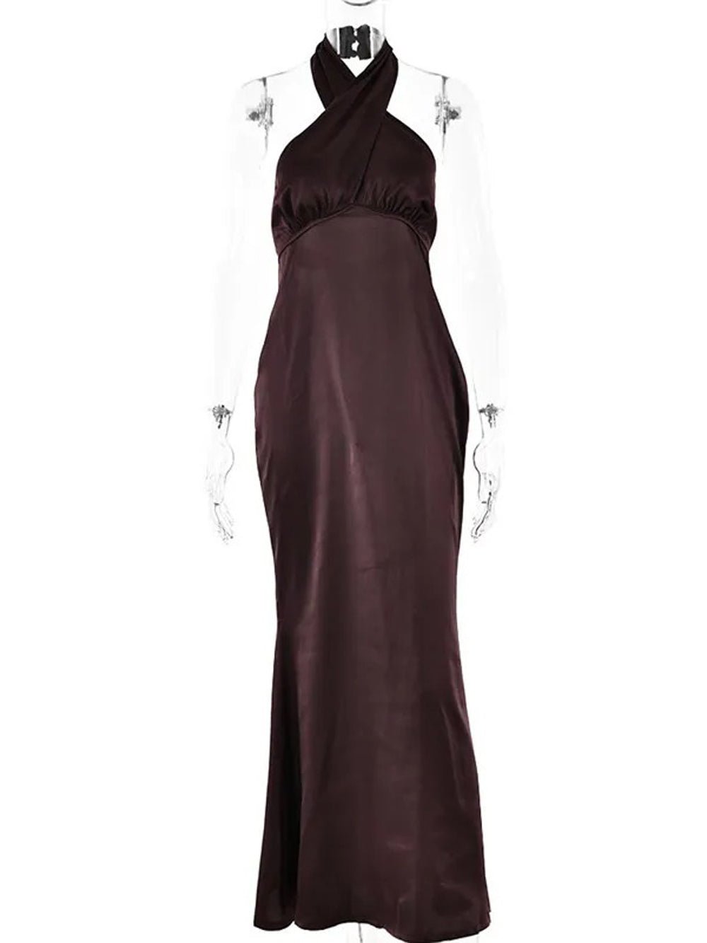 Backless Bodycon Maxi - Fashionpara
