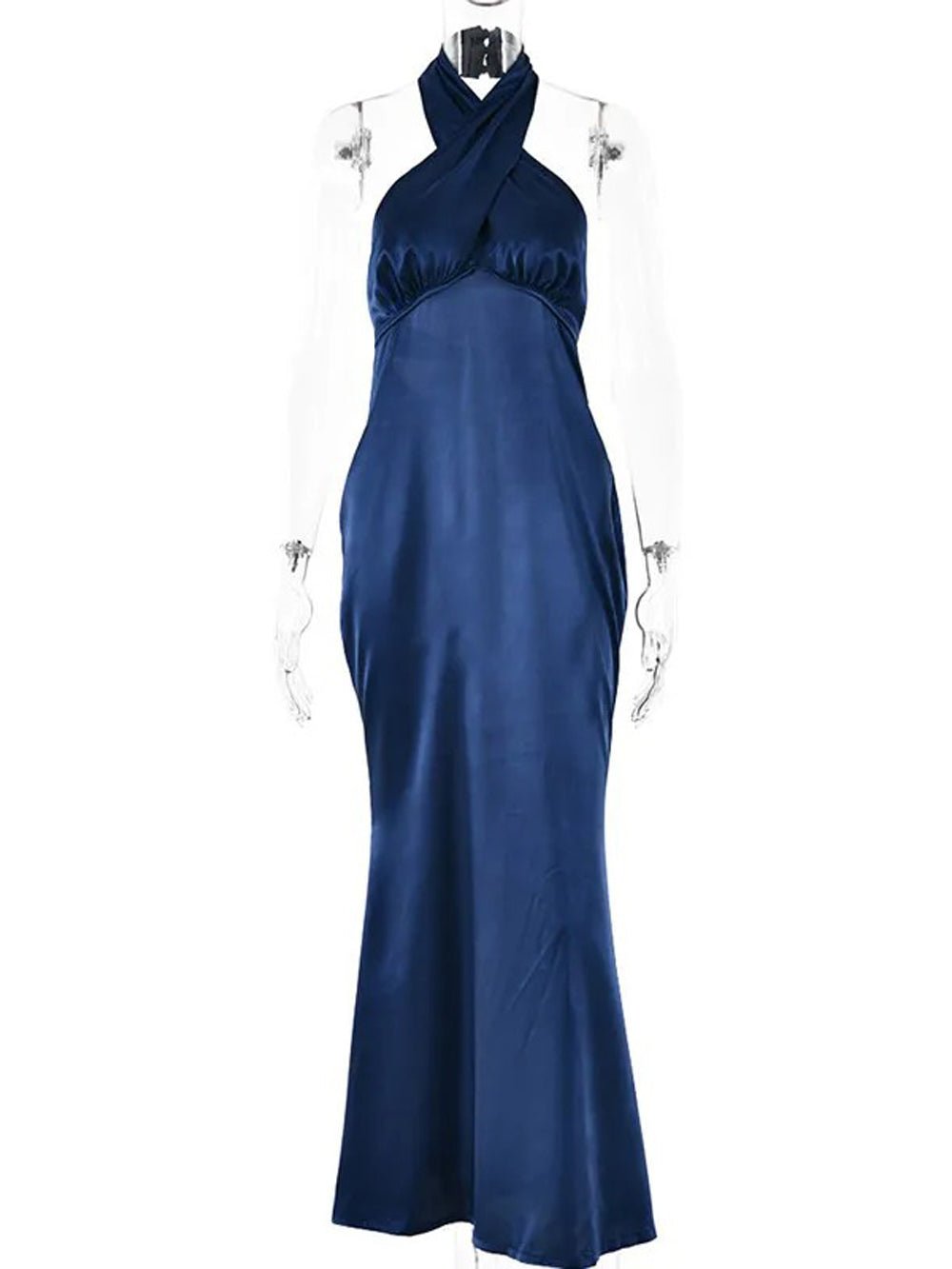 Backless Bodycon Maxi - Fashionpara