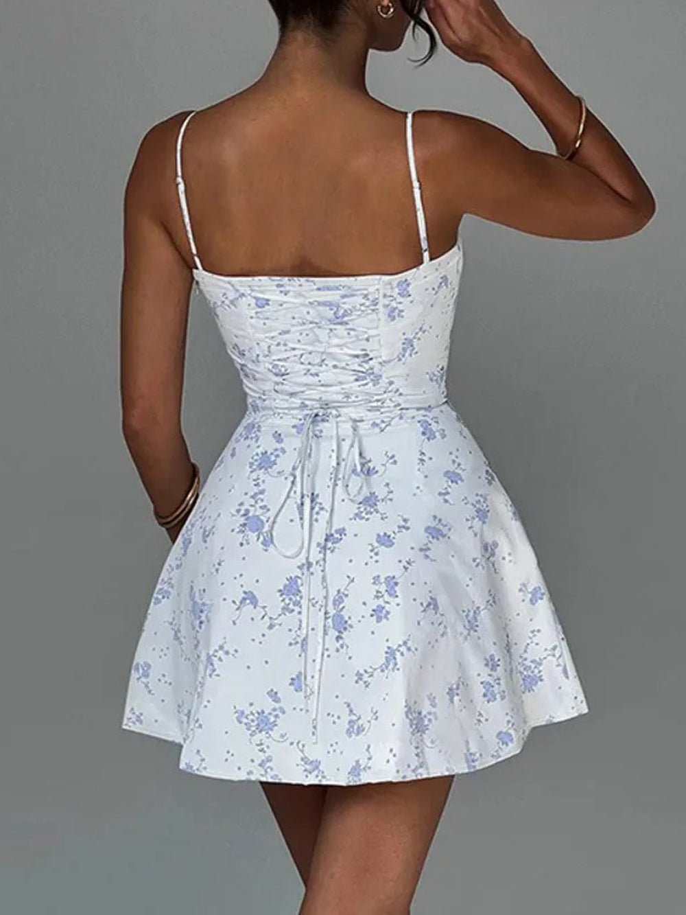 Backless Mini Dress - Fashionpara