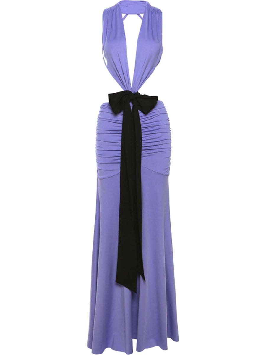 Reyna Backless Bodycon Maxi Dress - Fashion Pov