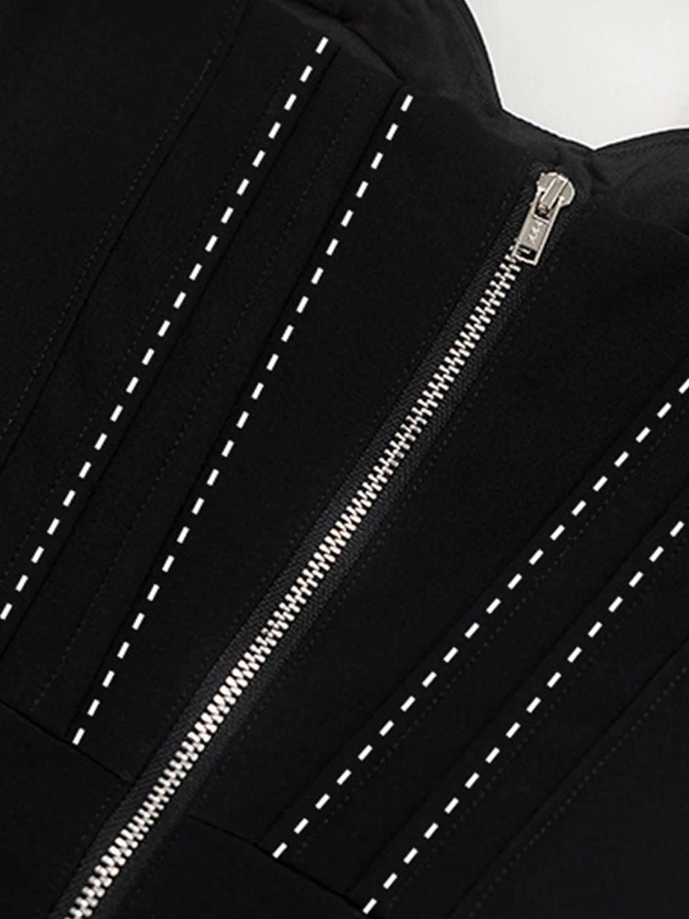 Bodycon Midi Dress - Fashionpara