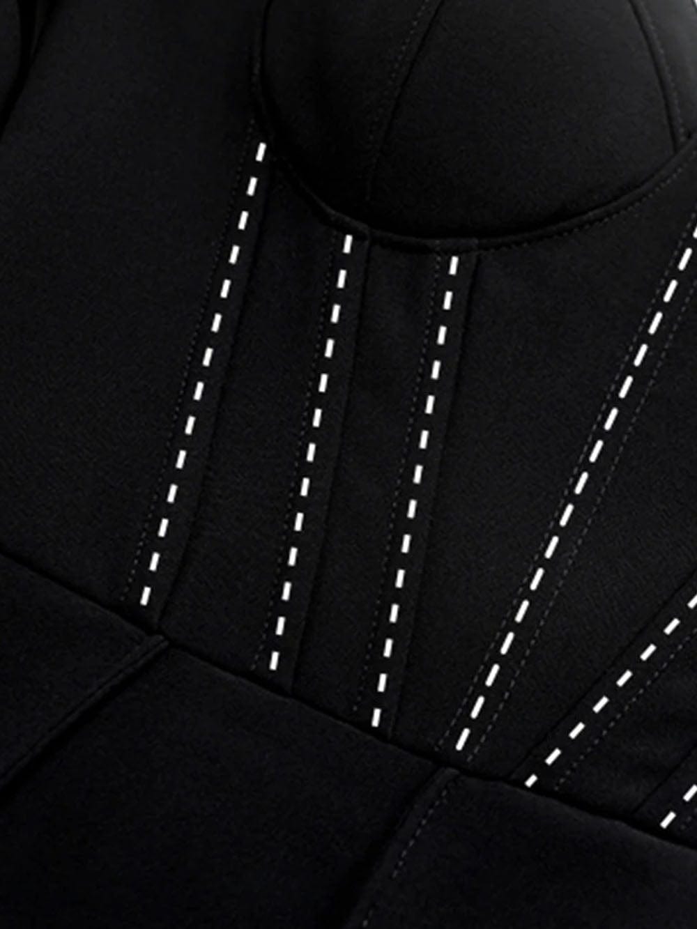 Bodycon Midi Dress - Fashionpara