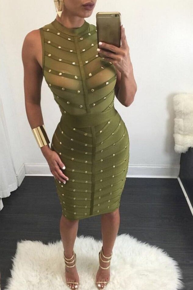 Rosa Bodycon Dress - Classic Black - Fashionpara