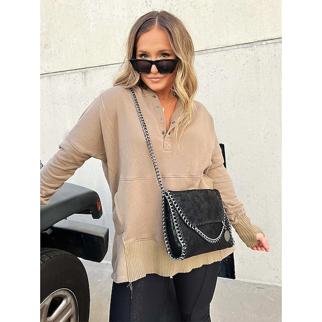 Leather Faux Bag with Chain Red Whipstitch Shoulder Detailing