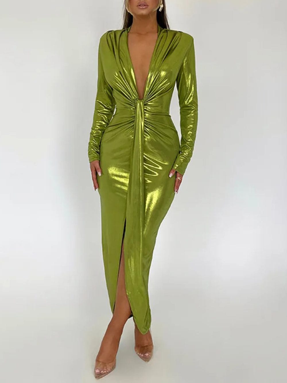 Bodycon Maxi Dress - Fashionpara