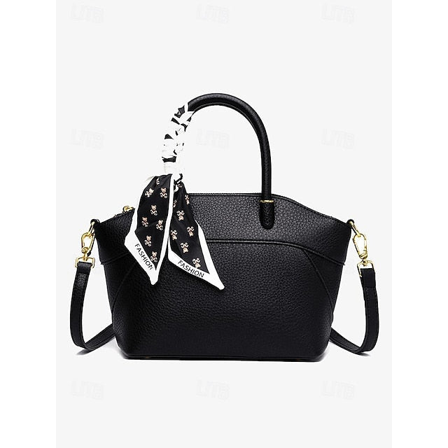 Holiday Office Bag Daily Handbag PU Bucket Leather