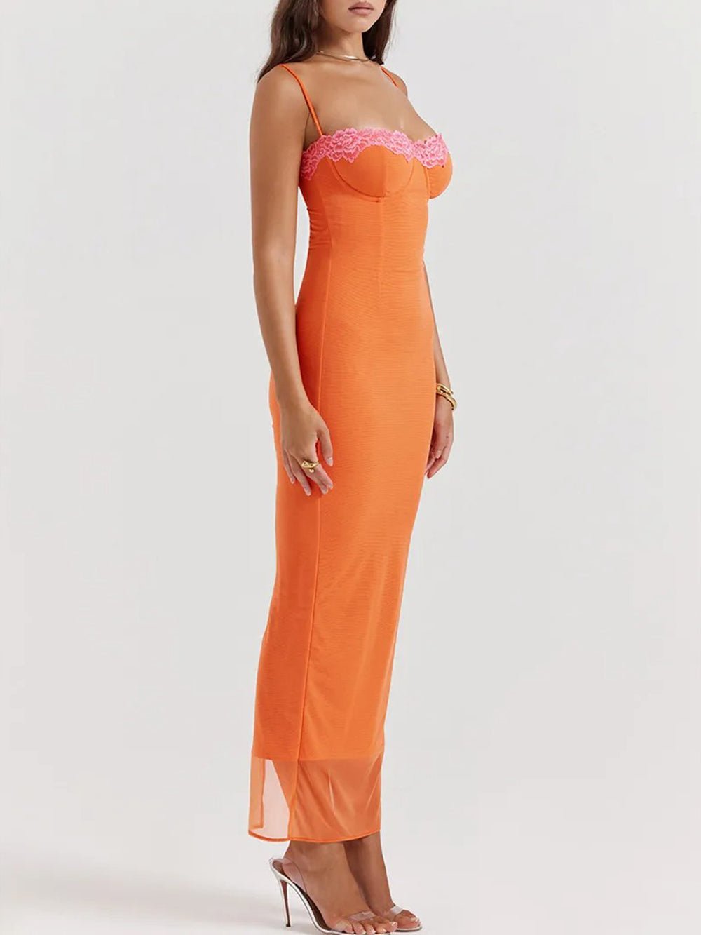 Bodycon Maxi Dress - Fashionpara