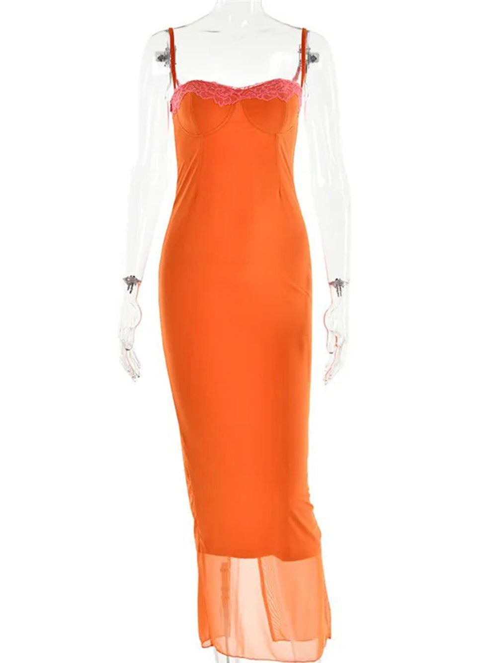 Bodycon Maxi Dress - Fashionpara