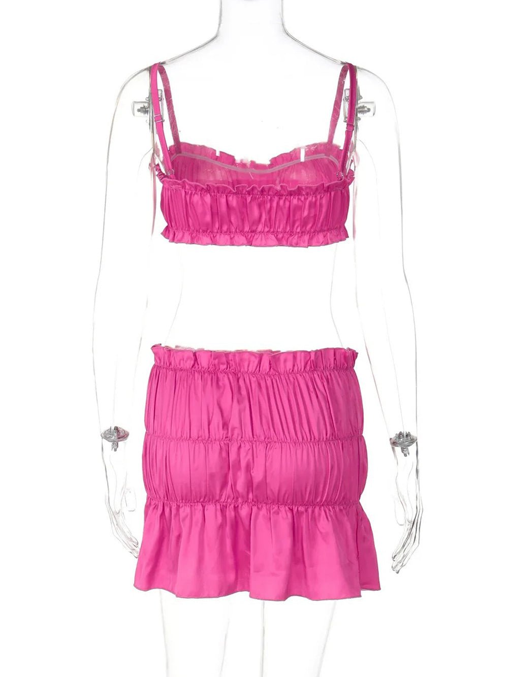 Strapless Crop Top - Fashionpara