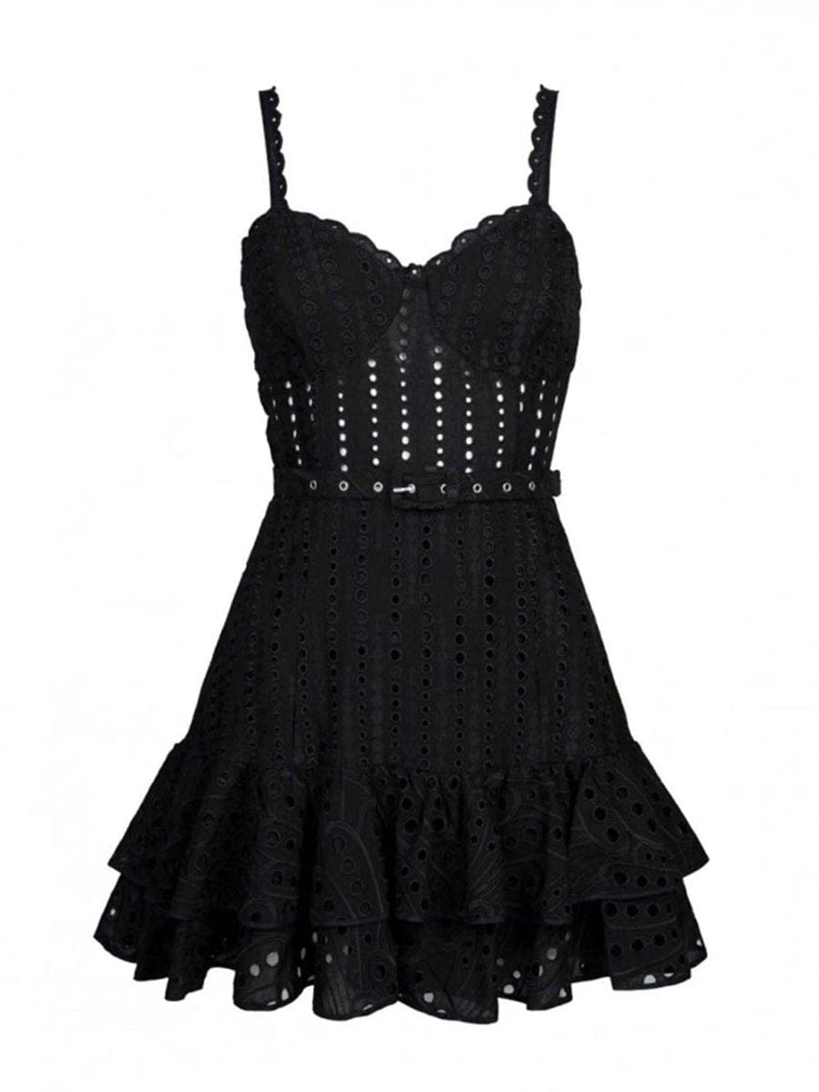 Sienna Backless Midi Dress - Fashion Pov