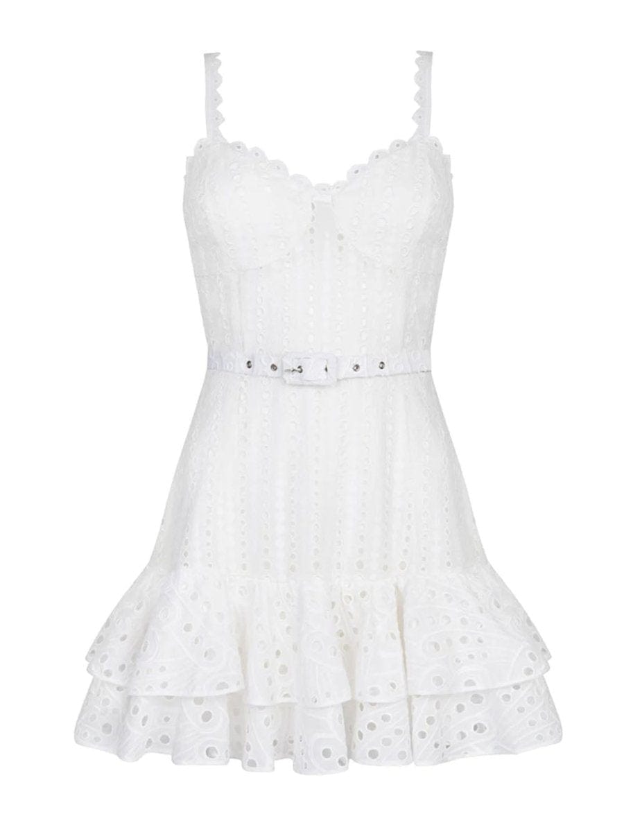 Sienna Backless Midi Dress - Fashion Pov