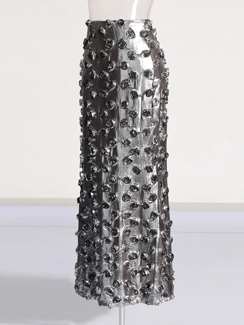 Appliques Bodycon Skirt - Fashionpara