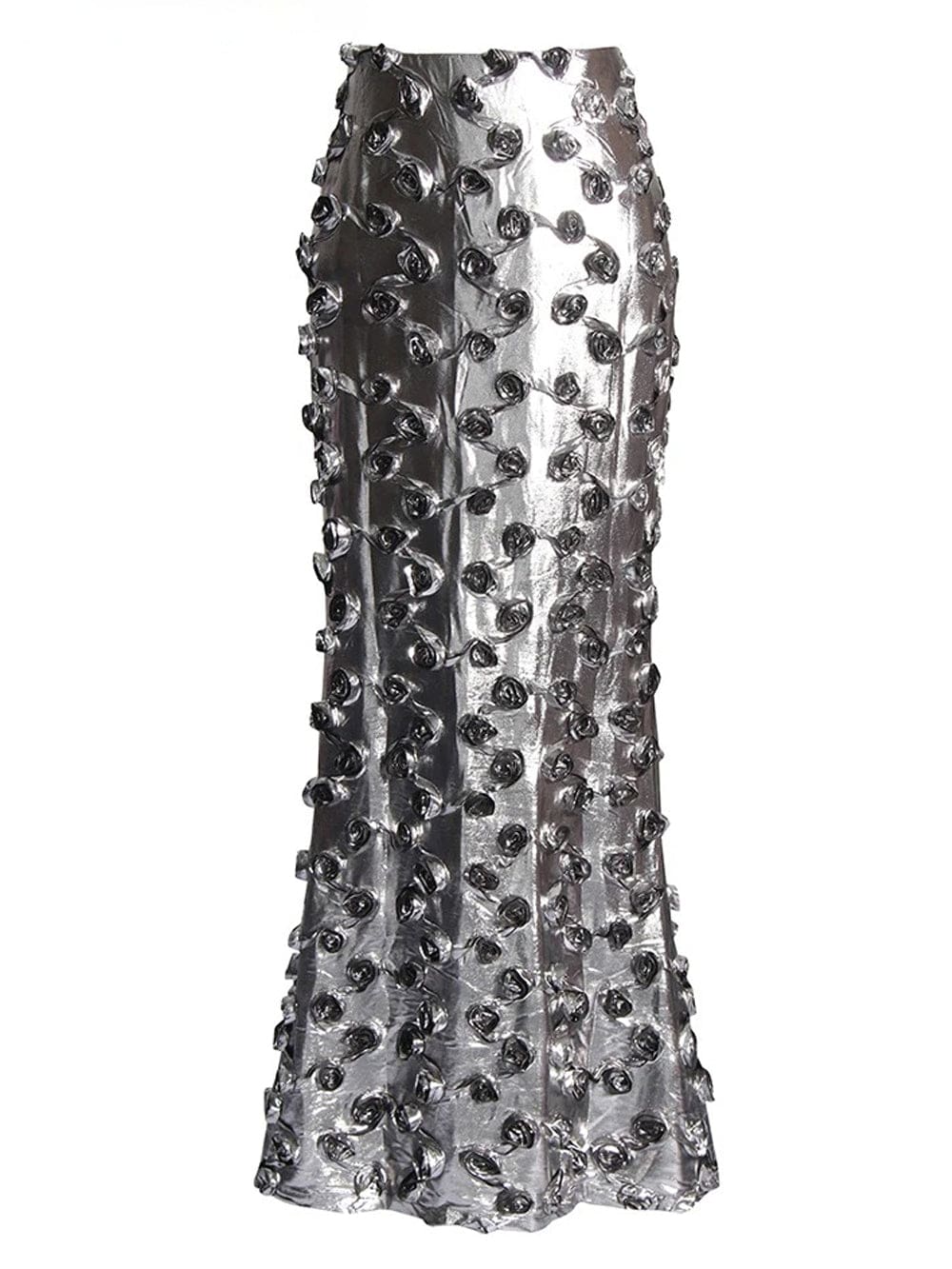 Appliques Bodycon Skirt - Fashionpara