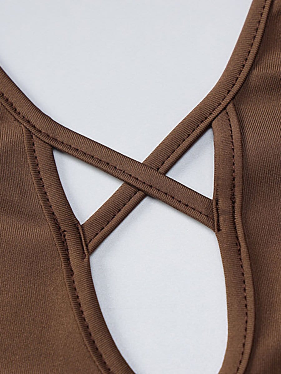 Hollow out Backless - Fashionpara