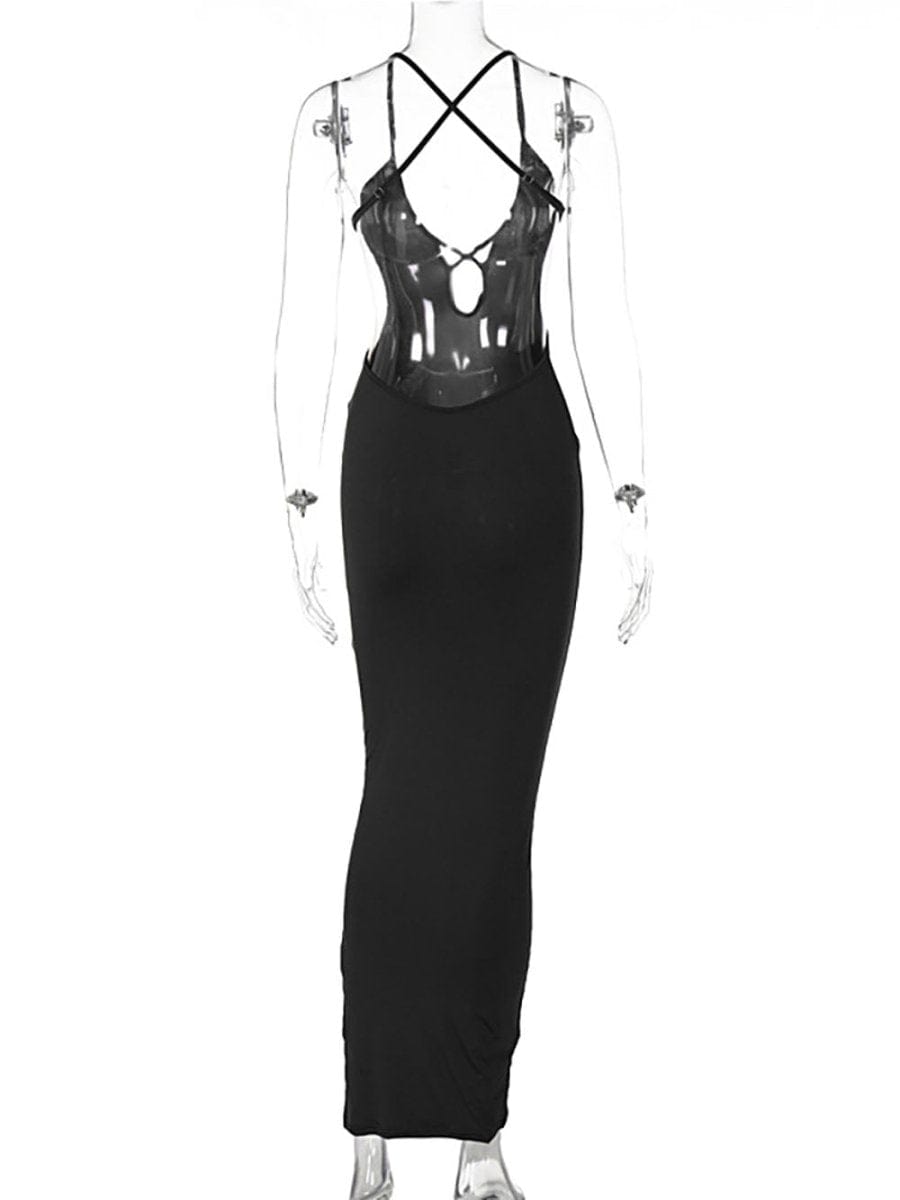 Hollow out Backless - Fashionpara