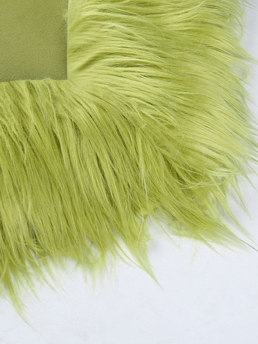 One Shoulder Feather - Fashionpara