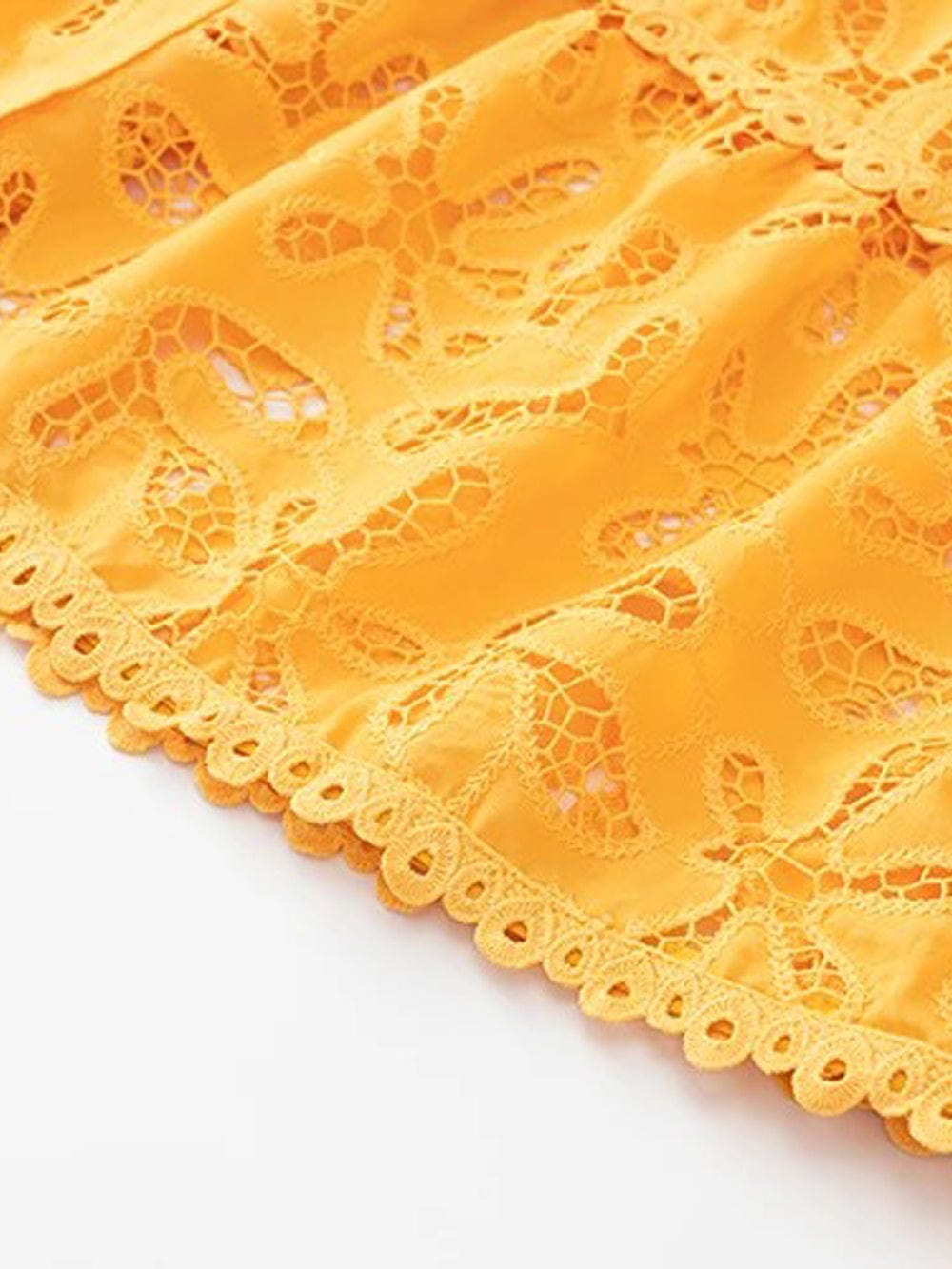 Hollow Out Midi - Fashionpara