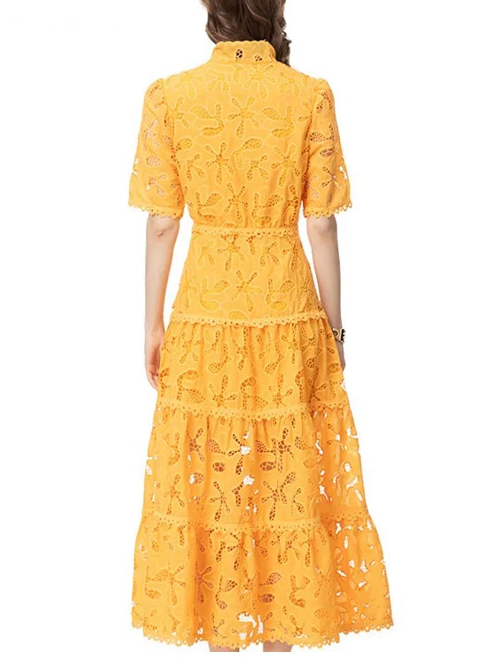 Hollow Out Midi - Fashionpara