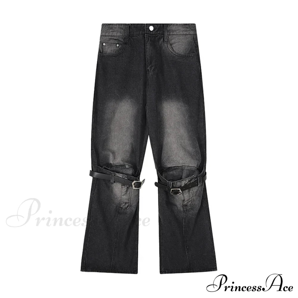 Style Wide Leg Halloween Pants Black / S