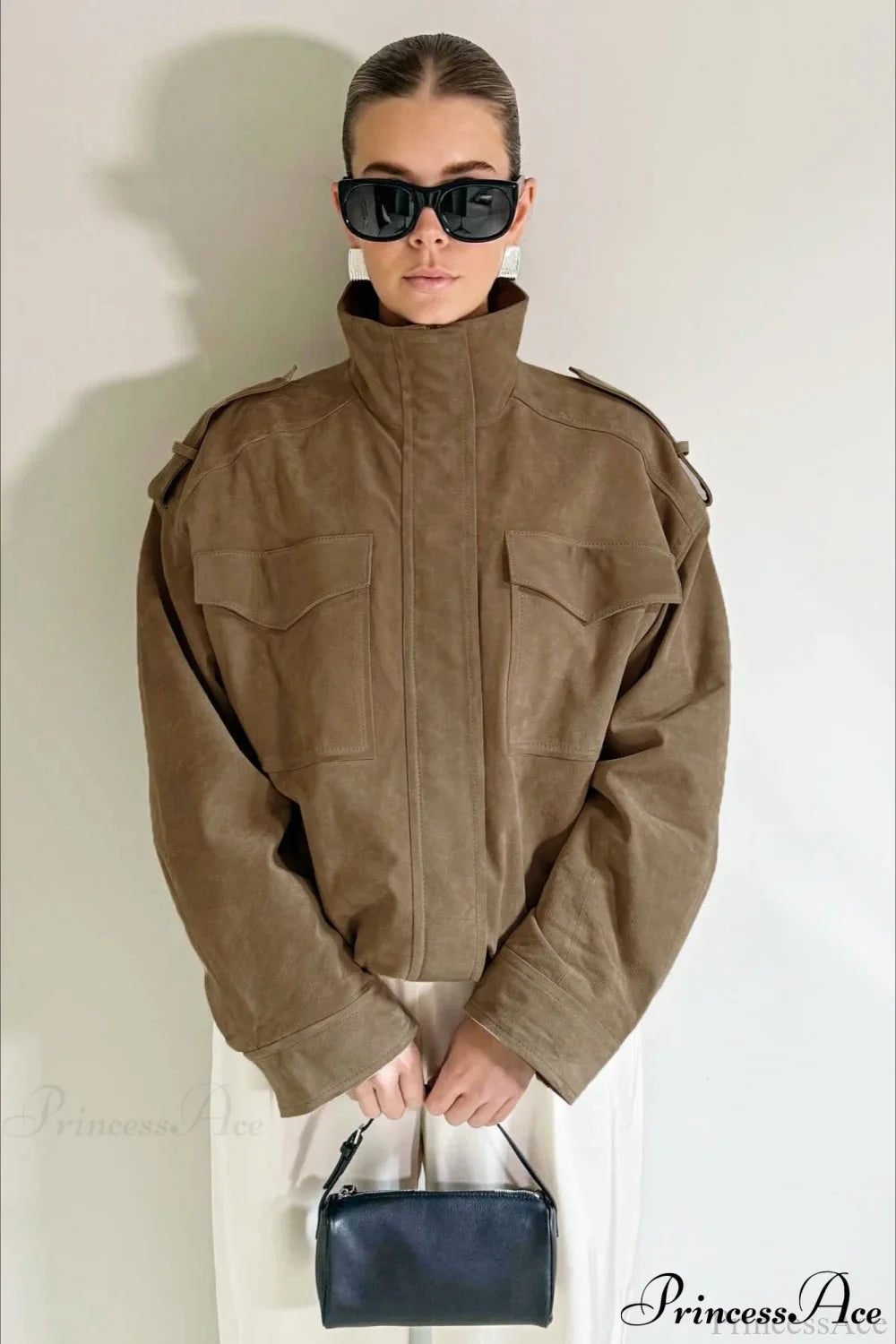 Chic Retro Suede Jacket Coat for Timeless Style and Comfort