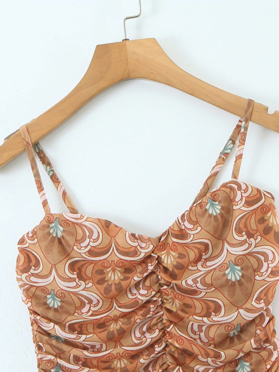 Ruffle Mini Dress - Fashionpara