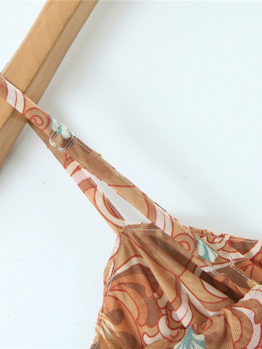 Ruffle Mini Dress - Fashionpara