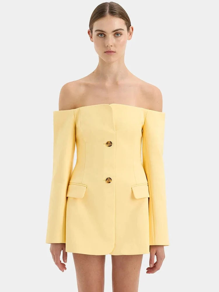 Off Shoulder Backless - Fashionpara