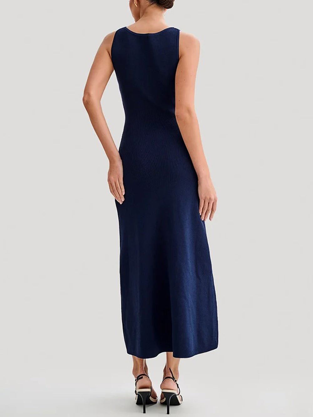 Sleeveless Maxi Dress - Fashionpara