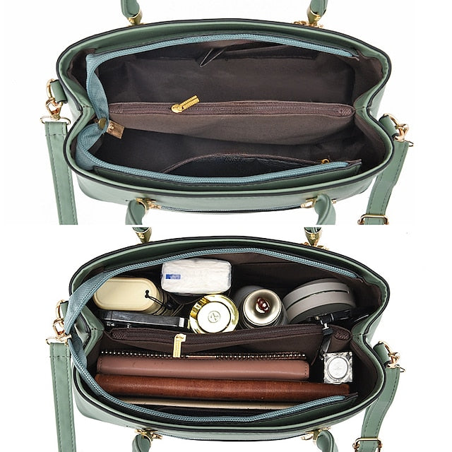 Bag PU Crossbody Handbag Shoulder Boston