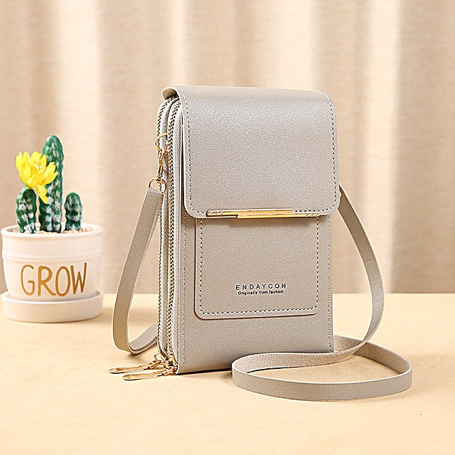 Phone Mobile Bag Crossbody Wallet Purse Coin