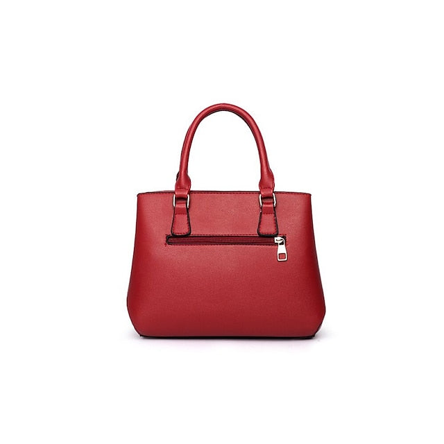 Shoulder Diaper Handbag PU Bag Tote Leather