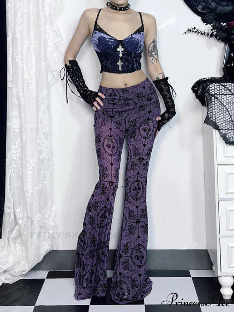 Trendy Long Halloween Pants
