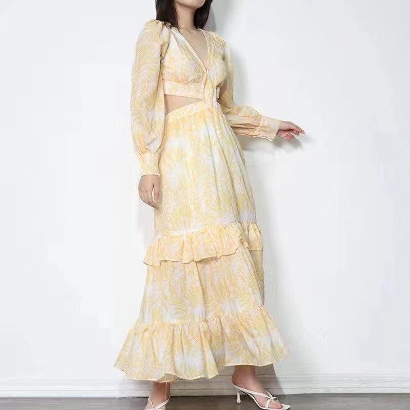 KittenAlarm - Trisha Cut Out Maxi Dress