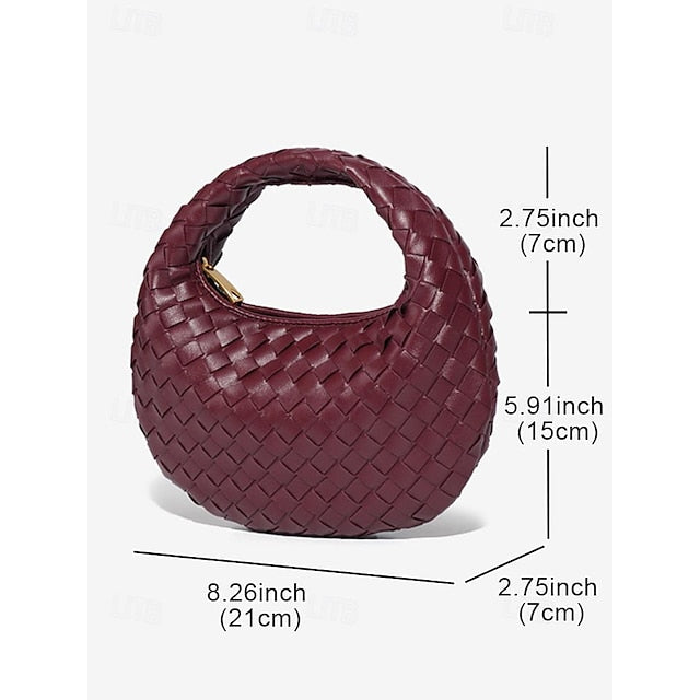 Wristlet Bag PU Party Handbag Evening Leather