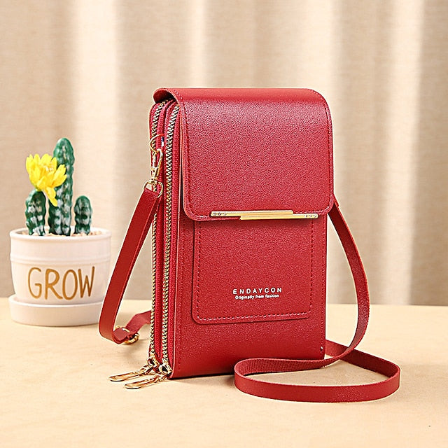 Phone Mobile Bag Crossbody Wallet Purse Coin