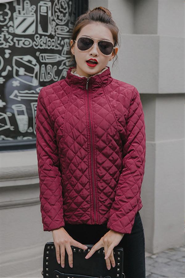 Luxurious Velvet Stand Collar Parka Jacket for All Seasons