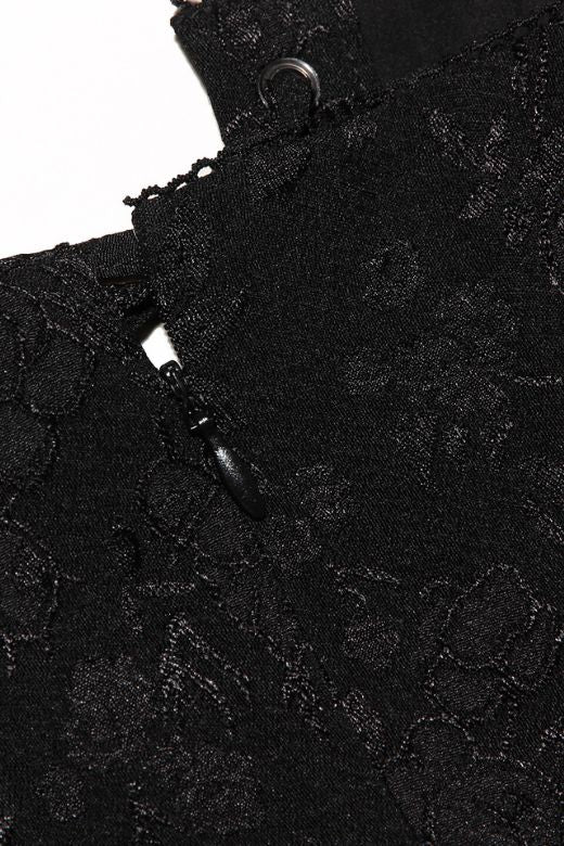 Veronica Bodycon Mini Dress- Classic Black - Fashionpara