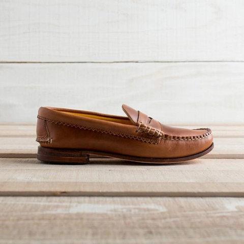 Vintage Slip On Loafers Low Heel Pu Leather Loafers