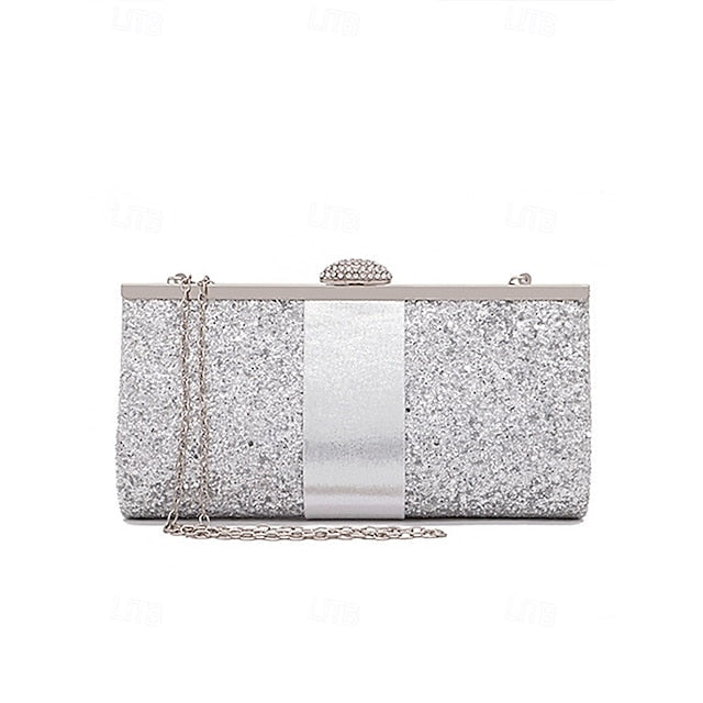 Clutch Bags PU Bag Polyester Shoulder Evening