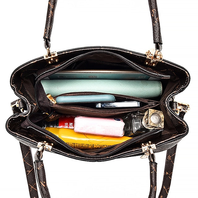 Men's PU Party Leather Bag Shoulder Handbag