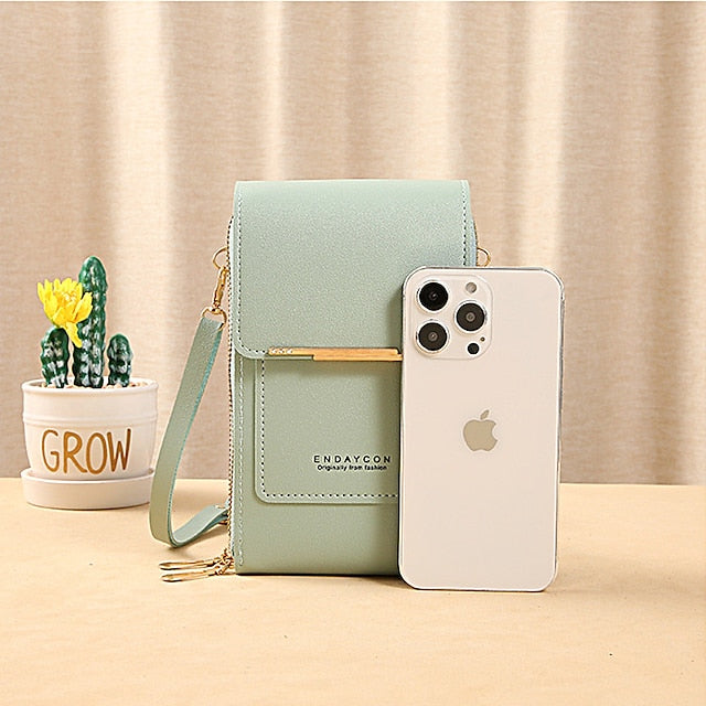 Phone Mobile Bag Crossbody Wallet Purse Coin