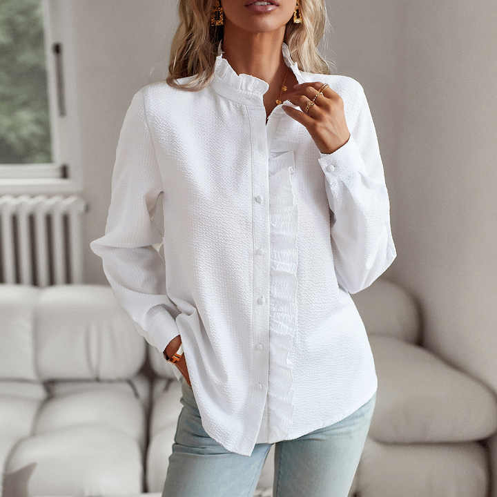 Belleâ„?- Elegant Polo Blouse