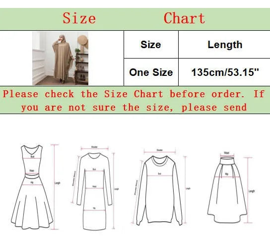 Solid Color Headgear Bat Cardigan Robes Ramadan Muslim Muslim Clothes Long Sleeve Cardigan Maxi Dress 8