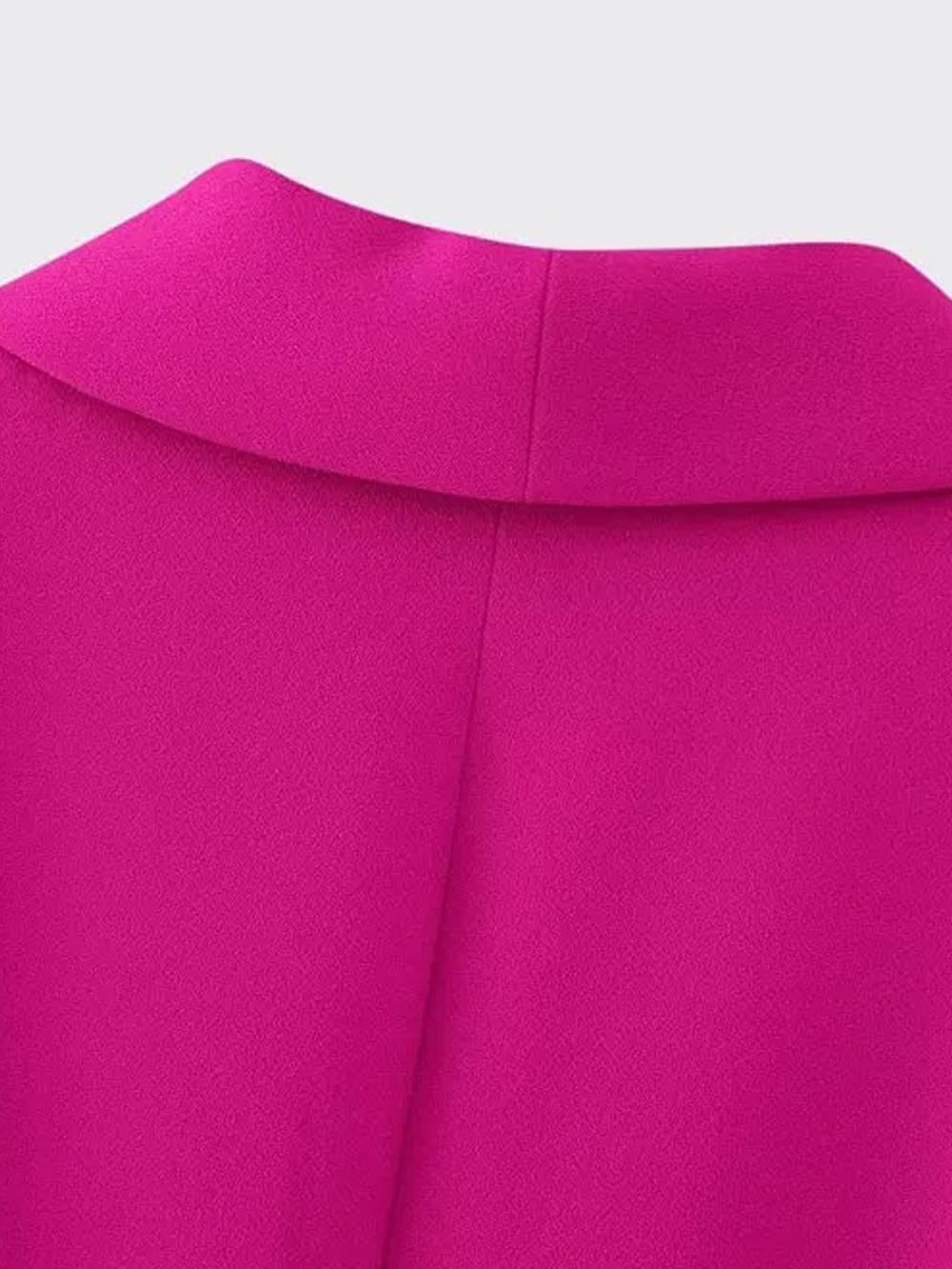 Belt Button Blazer - Fashionpara