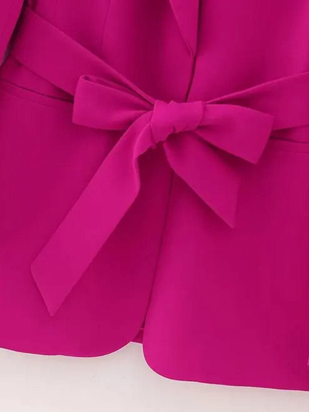 Belt Button Blazer - Fashionpara