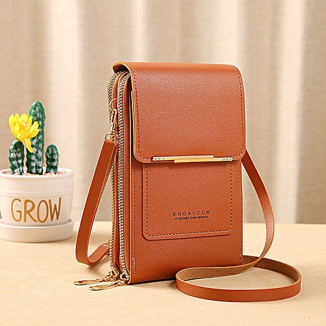 Phone Mobile Bag Crossbody Wallet Purse Coin