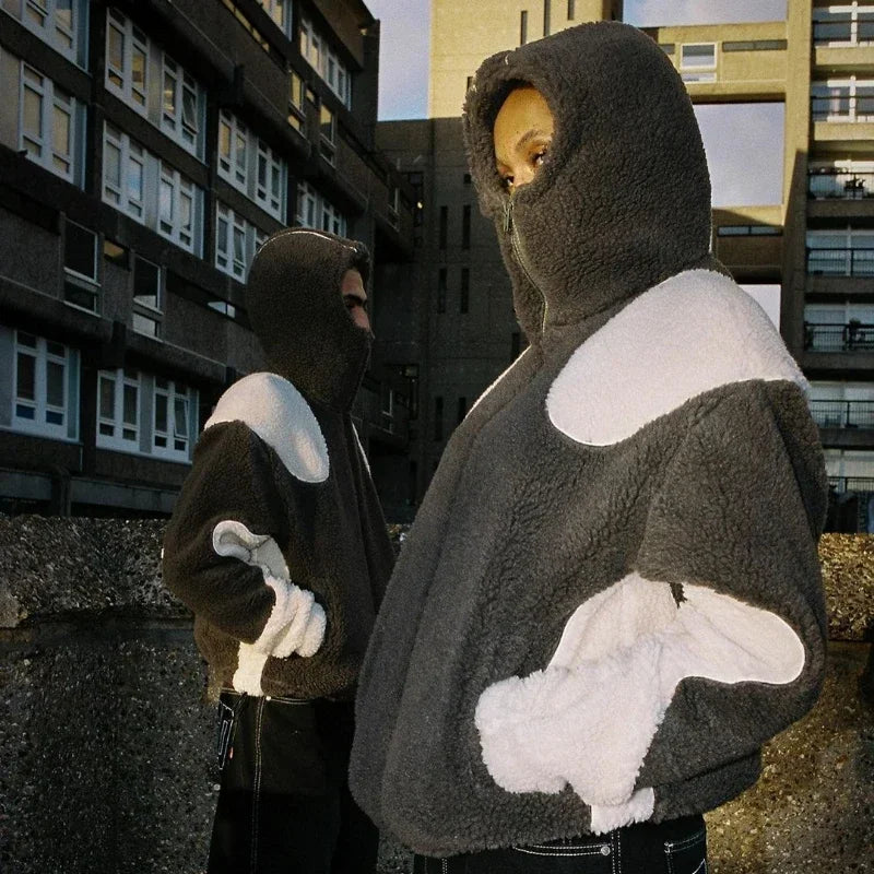 Fashion Oversized Coat Hoodie