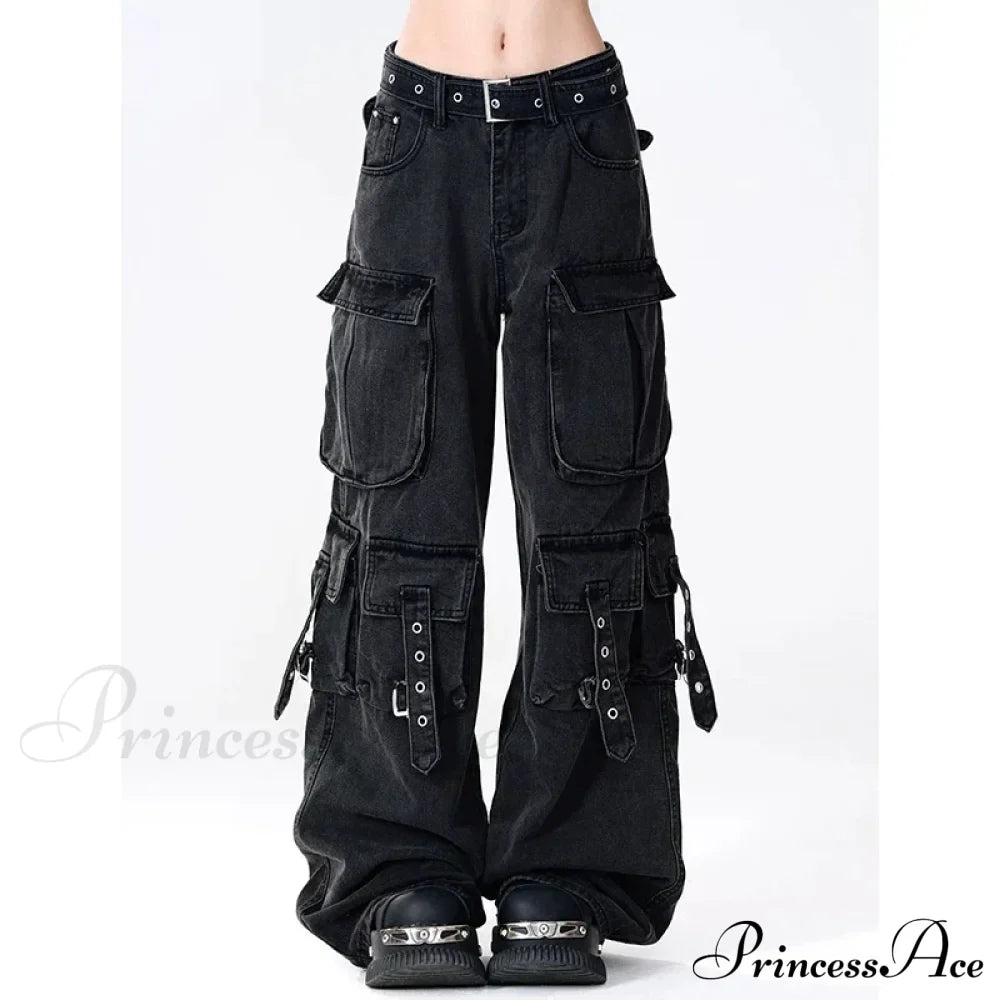 Y2K Japanese Cargo Halloween Pants