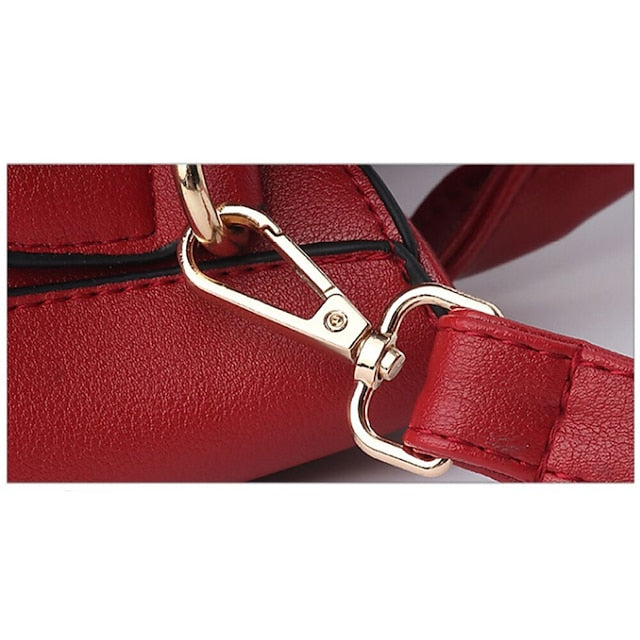 Shoulder Diaper Handbag PU Bag Tote Leather